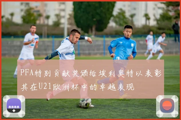 PFA特别贡献奖颁给埃利奥特以表彰其在U21欧洲杯中的卓越表现